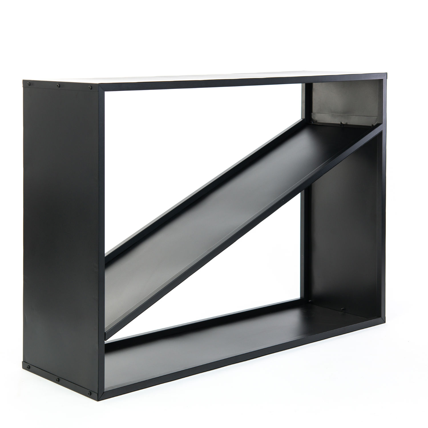 WestmannKaminholzregalschwarz114,5 x 35 x 80 cm (L x B x H)